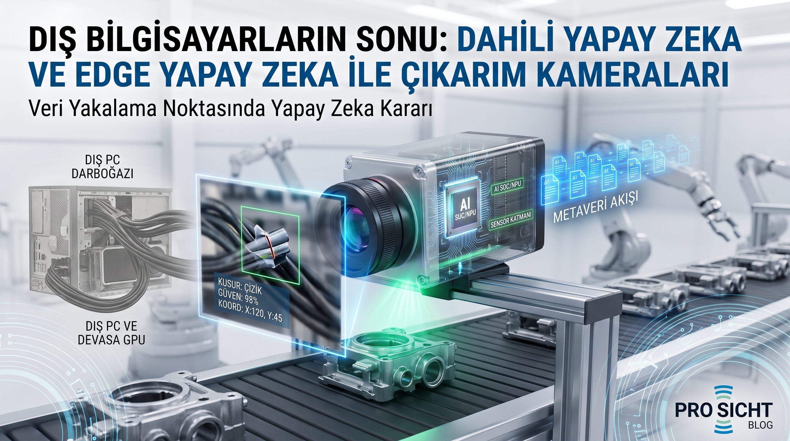 Harici Bilgisayara Son: Dahili Yapay Zekalı Inference Kameralar ve Edge AI