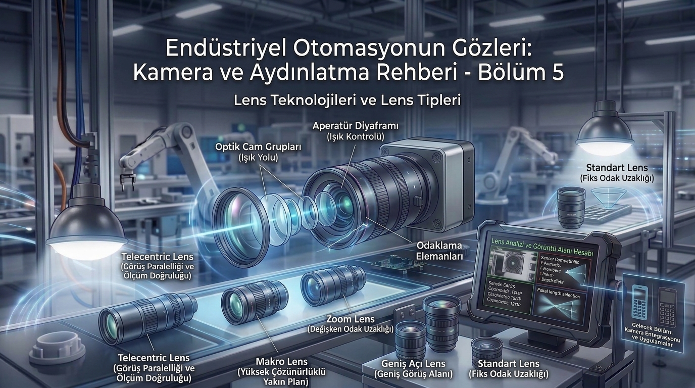 Endüstriyel Otomasyonun Gözleri: Kamera ve Aydınlatma Rehberi - Bölüm 5