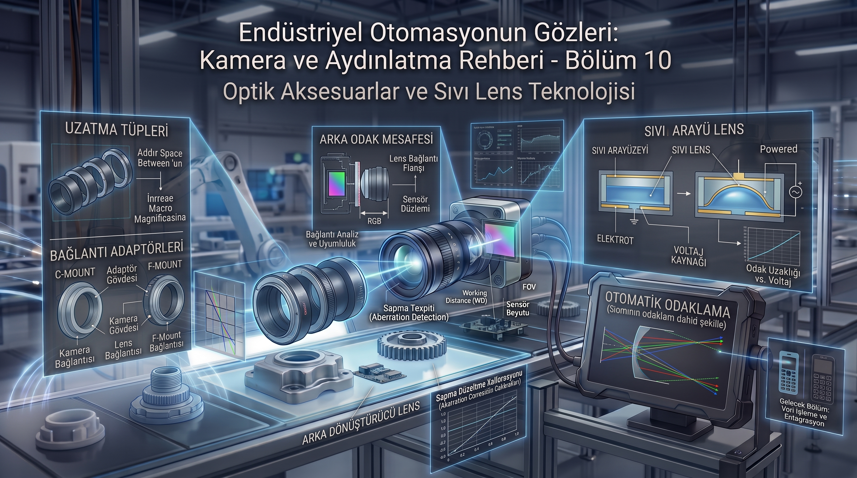 Endüstriyel Otomasyonun Gözleri: Kamera ve Aydınlatma Rehberi - Bölüm 10