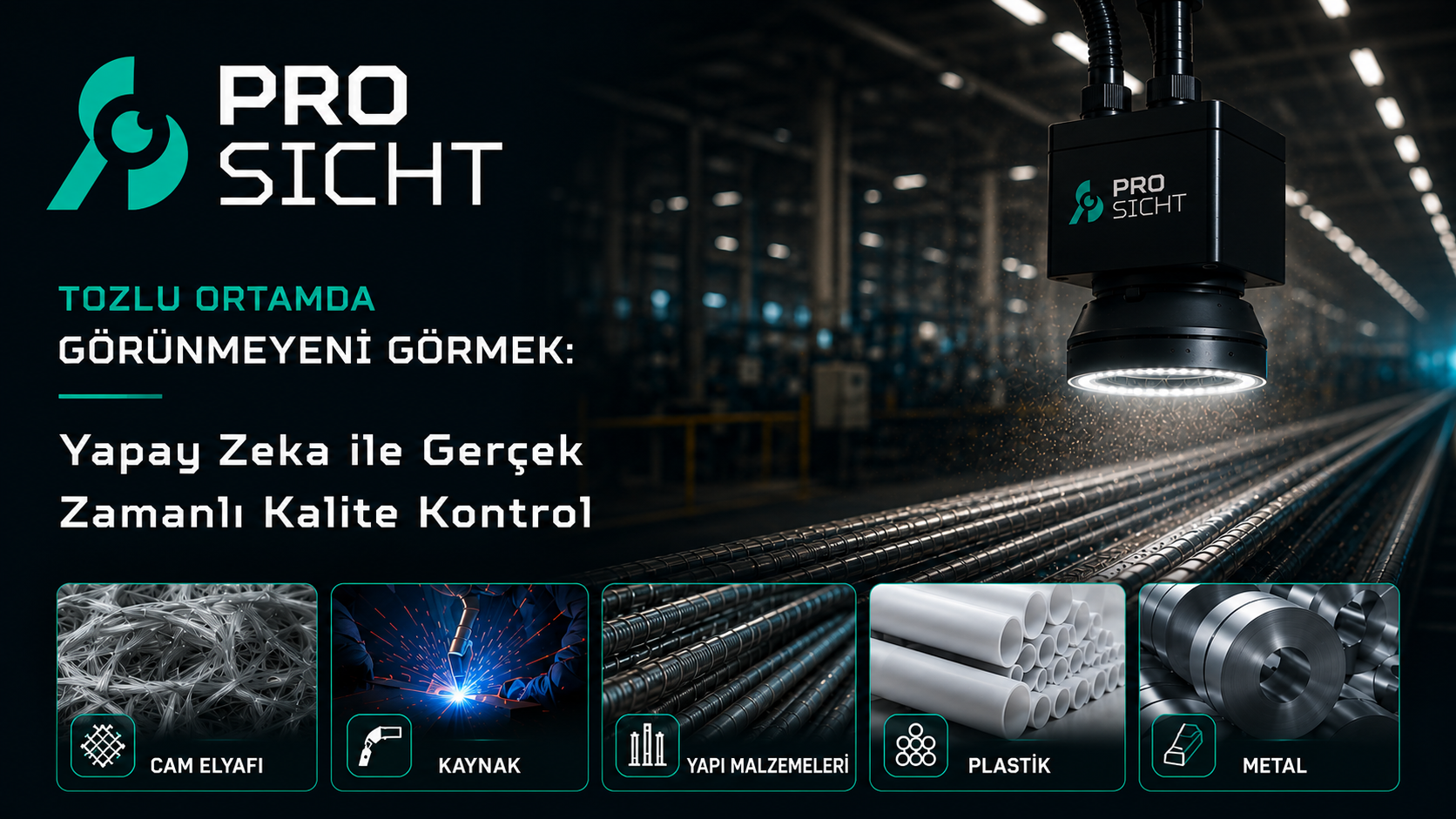 Tozlu Ortamda Görünmeyeni Görmek: Yapay Zeka ile Gerçek Zamanlı Kalite Kontrol