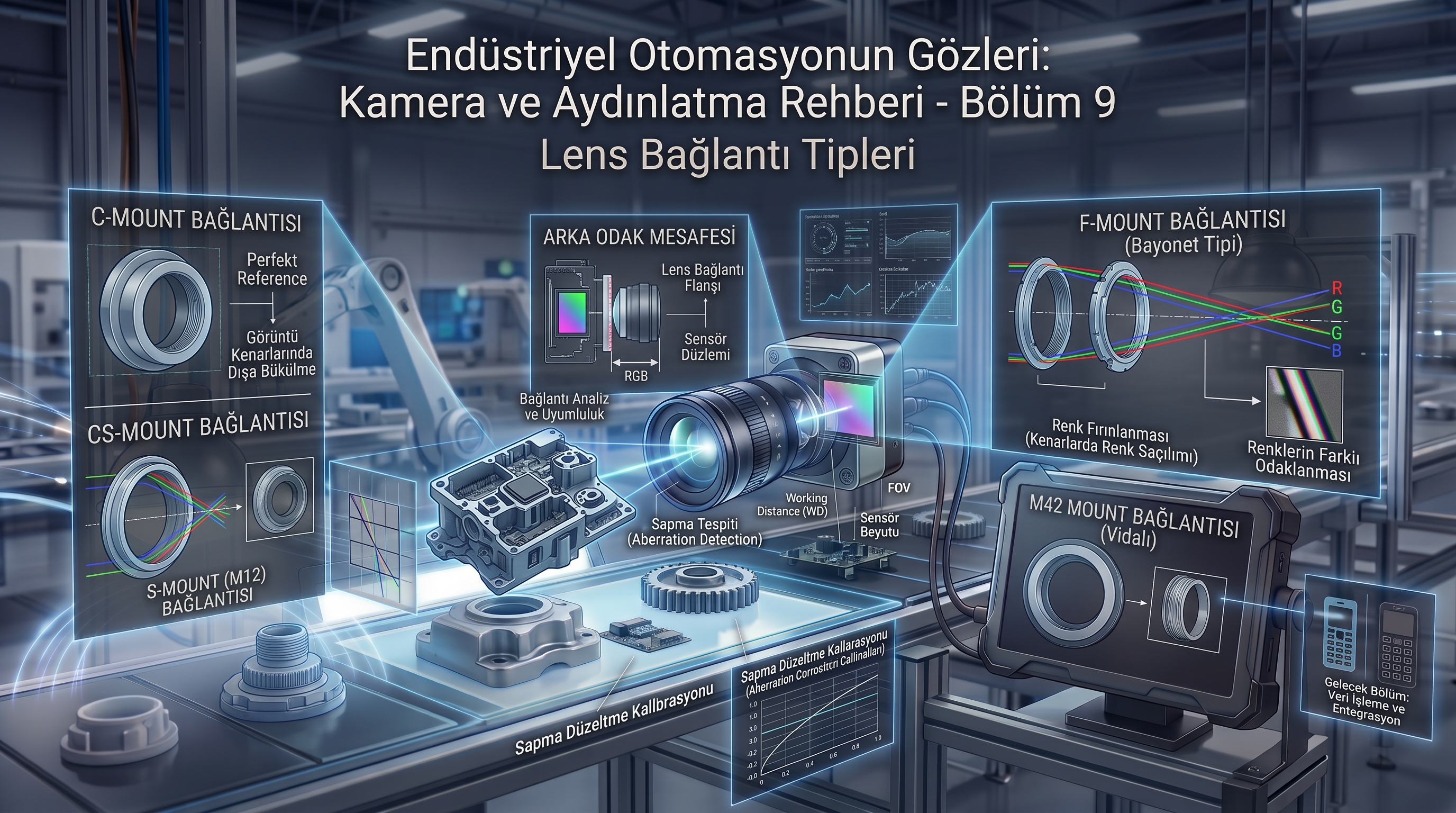 Endüstriyel Otomasyonun Gözleri: Kamera ve Aydınlatma Rehberi - Bölüm 9