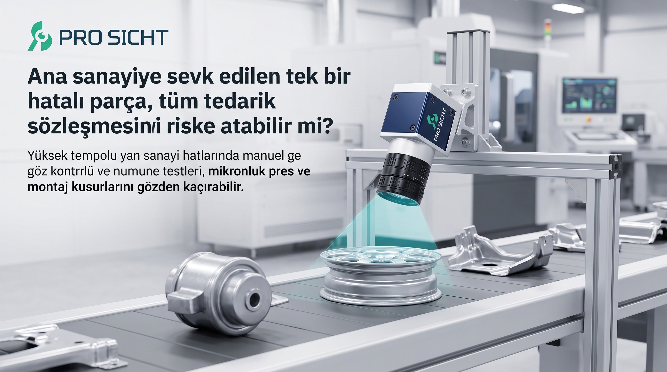 Yüksek Hızlı Sac Metal Hatlarında Milimetrik Çatlak ve Yüzey Kusurlarının Uçta Yapay Zeka (Edge AI) ile Tespiti