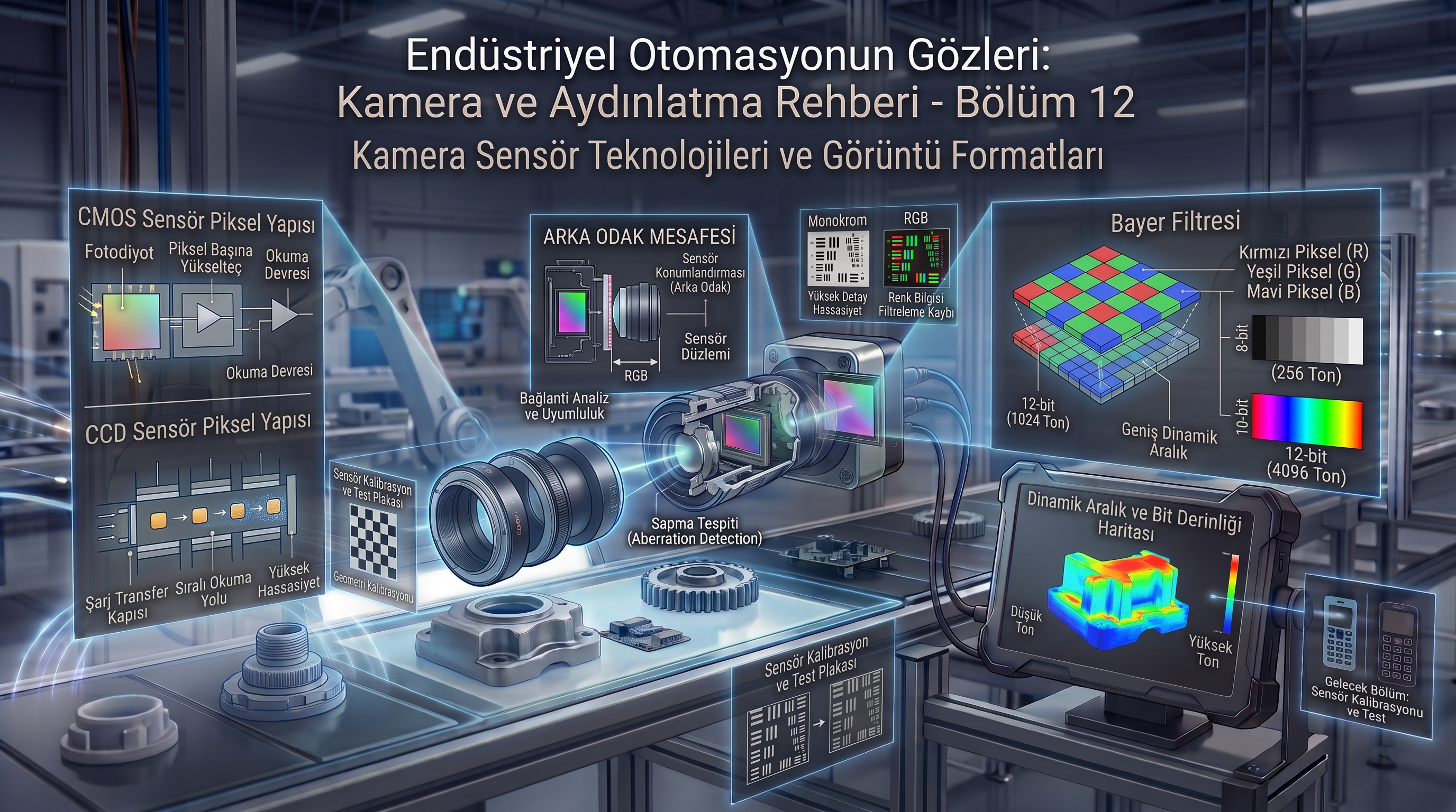 Endüstriyel Otomasyonun Gözleri: Kamera ve Aydınlatma Rehberi - Bölüm 12
