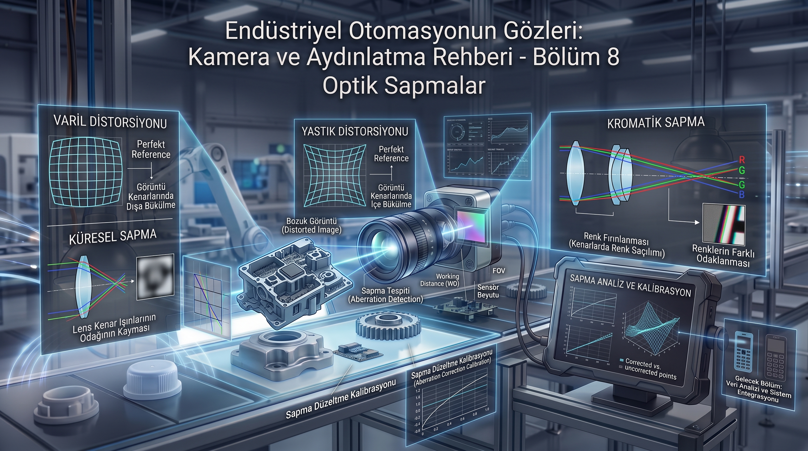 Endüstriyel Otomasyonun Gözleri: Kamera ve Aydınlatma Rehberi - Bölüm 8